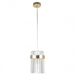 Light Prestige Lampa wisząca Vetro 1 złota 1xE14 LP-2910/1P GD
