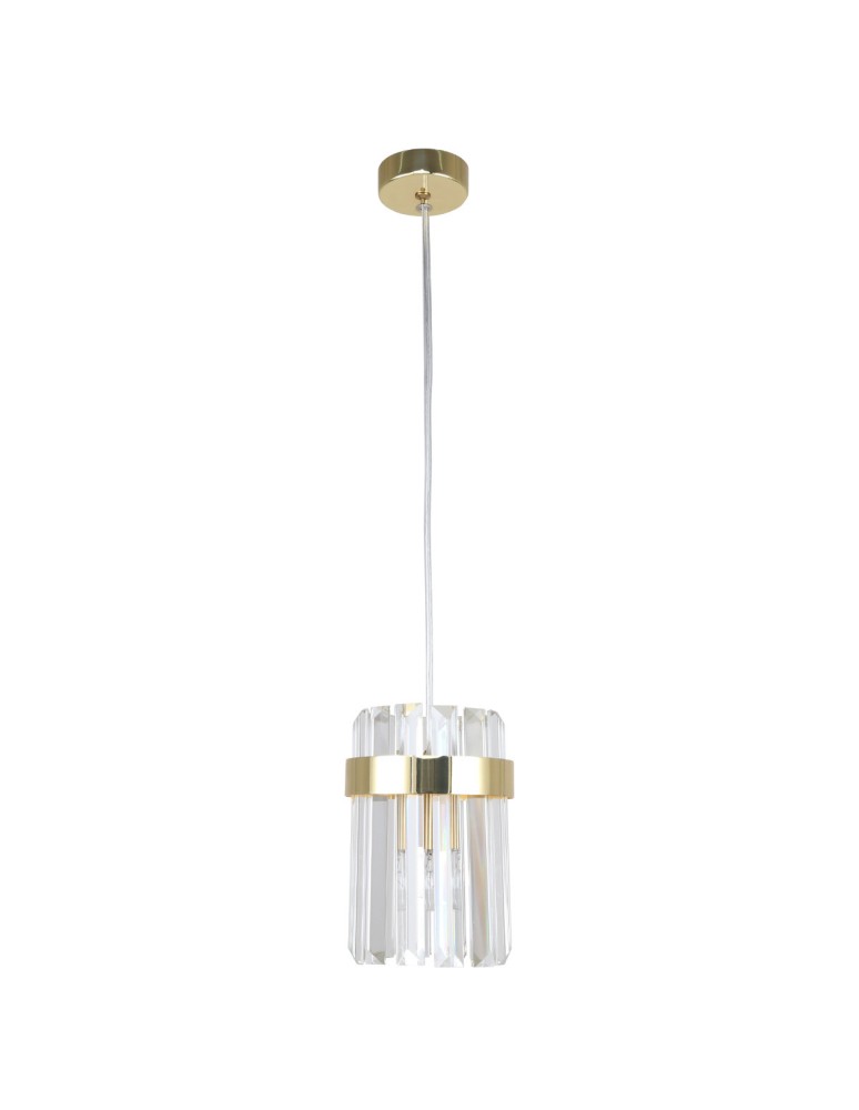 Single pendant lamps - Light Prestige Vetro 1 gold 1xE14 pendant lamp LP-2910/1P GD - product kolory-swiatla.pl 1