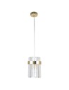Light Prestige Vetro 1 gold 1xE14 pendant lamp LP-2910/1P GD