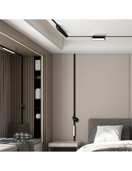 Light Prestige Magnetic Slim Fizz 12W LED spotlight 3000K black LP-626-MAG SLIM 12W 3BK - product 2
