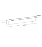 Magnetic rail lamps - Light Prestige Magnetic Slim Lumo 12W LED reflector 4000K black LP-646-MAG SLIM 12W 4BK - product 3