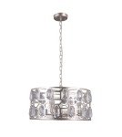 Glamour chandeliers - ITALUX MOMENTO Pendant Silver 6xE14 PND-43400-6 - product 1