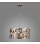 Glamour chandeliers - ITALUX MOMENTO Pendant Silver 6xE14 PND-43400-6 - product 3