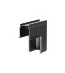Accessories for magnetic busbars - Light Prestige L ceiling-to-wall flush-mounted switch Magnetic Slim black LP-656-MAG SLIM L RS angle BK - product 1