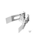 Accessories for magnetic busbars - Light Prestige Magnetic Slim flush mount bracket LP-656-MAG SLIM RS bracket - product 1