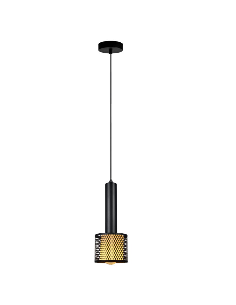 Single pendant lamps - Light Prestige Amo pendant lamp black 1xE27 LP-0702/1P BK - product kolory-swiatla.pl 3