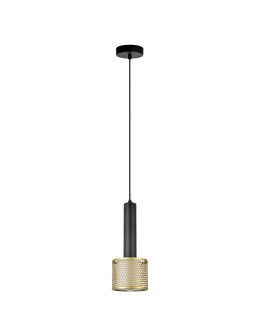 Light Prestige Lampa wisząca Amo złoto-czarna 1xE27 LP-0702/1P GD
