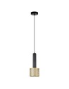 View Light Prestige Amo gold-black pendant lamp 1xE27 LP-0702/1P GD
