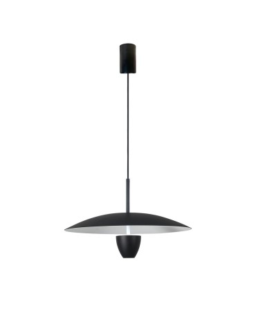 Light Prestige Ufo S black LED CCT pendant lamp LP-0408/1P S BK