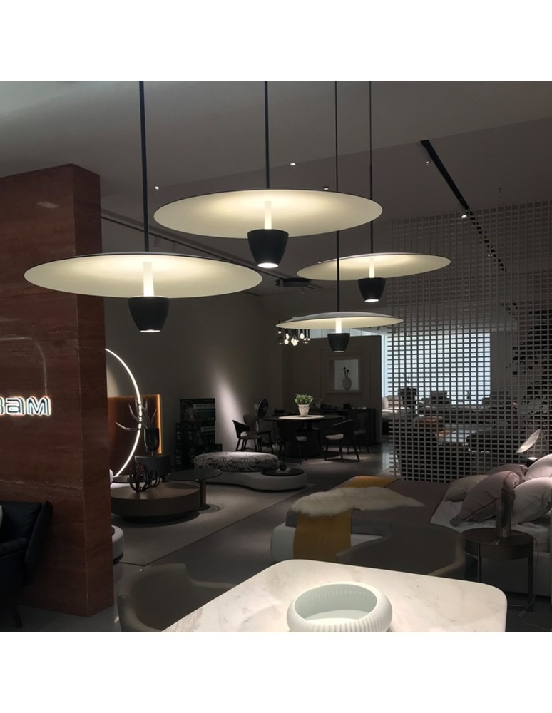 Scandinavian style pendant lamps - Light Prestige Ufo S black LED CCT pendant lamp LP-0408/1P S BK - product kolory-swiatla.pl 2