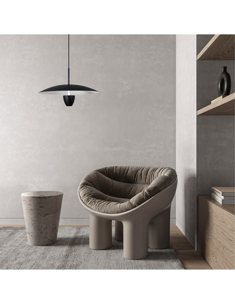 Scandinavian style pendant lamps - Light Prestige Ufo S black LED CCT pendant lamp LP-0408/1P S BK - product kolory-swiatla.pl 4