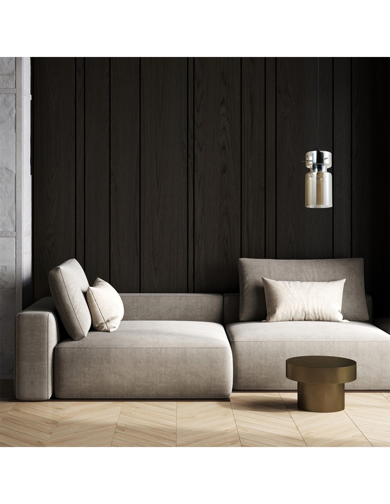 Single pendant lamps - Light Prestige Single pendant lamp Nivio smoke 1xE27 LP-2811/1P AM - product kolory-swiatla.pl 2