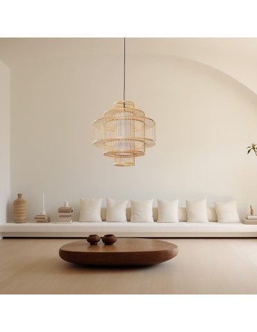 Light Prestige Stela rattan pendant lamp 1xE27 LP-2026/1P - product 2