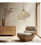 Boho pendant lamps - Light Prestige Ratan pendant lamp Shella 60cm light wood 1xE27 LP-1806/1P 60cm. - product 2