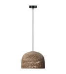 Boho pendant lamps - Light Prestige Ratan pendant lamp Kanso 40 cm light wood 1xE27 LP-2025/1P 40 cm - product 3