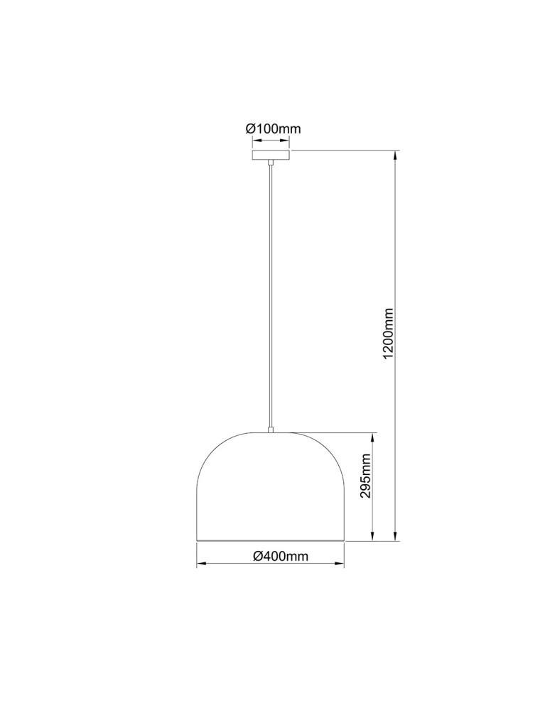 Boho pendant lamps - Light Prestige Ratan pendant lamp Kanso 40 cm light wood 1xE27 LP-2025/1P 40 cm - product kolory-swiatla.pl 4