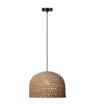 Boho pendant lamps - Light Prestige Ratan pendant lamp Kanso 50 cm light wood 1xE27 LP-2025/1P 50 cm - product 1