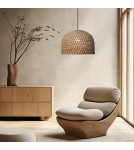 Boho pendant lamps - Light Prestige Ratan pendant lamp Kanso 50 cm light wood 1xE27 LP-2025/1P 50 cm - product 2