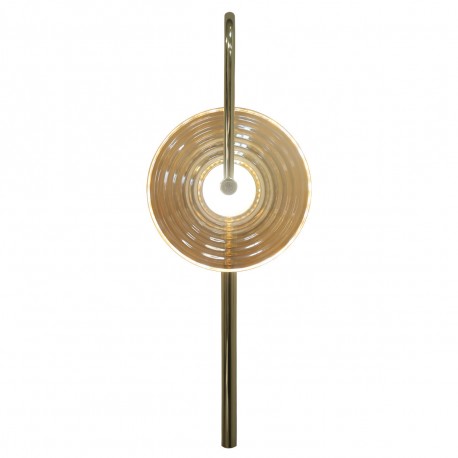 Light Prestige Kinkiet Plato bursztynowy LED CCT LP-0301/1W AM