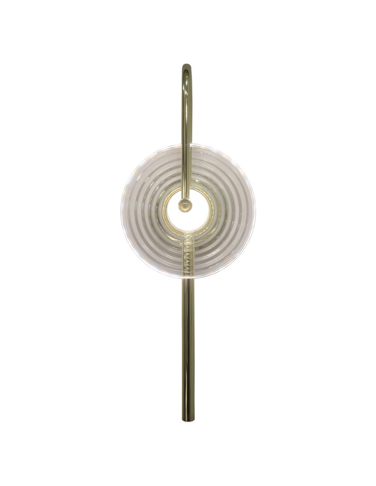 Designer wall lamps - Light Prestige Plato transparent LED CCT wall lamp LP-0301/1W TR - product kolory-swiatla.pl 1