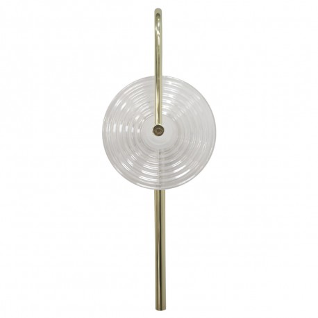 Light Prestige Kinkiet Plato transparentny LED CCT LP-0301/1W TR