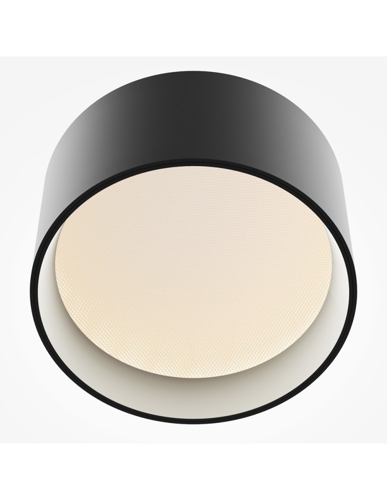 LED ceiling luminaires - Maytoni Vega LED Ceiling Lamp 12W 890lm 3000K Black C089CL-12W3K-B. - product kolory-swiatla.pl 2