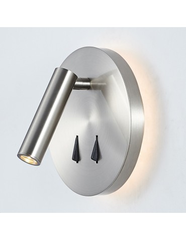 ITALUX NELLY Nickel LED wall lamp 3000K SP.7349-02B-S-NICK