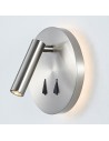 ITALUX NELLY Nickel LED wall lamp 3000K SP.7349-02B-S-NICK