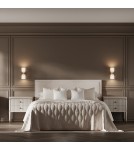 Glamour wall lamps - Light Prestige Double wall lamp Piega smoked 2xE14 LP-939/2W smoked - product 2