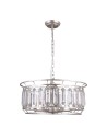 ITALUX PRISCILLA Wisząca Srebrny 6xE14 PND-43388-6B