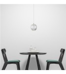 Single pendant lamps - Light Prestige Brillant 1 gold LED CCT pendant lamp LP-3303/1P GD. - product 2