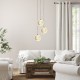 Light Prestige Lampa wisząca Brillant 3 złota LED CCT LP-3303/3P GD