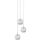Light Prestige Lampa wisząca Brillant 3 złota LED CCT LP-3303/3P GD