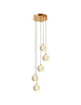 Light Prestige Brillant 5 gold LED CCT pendant lamp LP-3303/5P GD - product 2