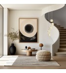 5 point pendant lamps - Light Prestige Brillant 5 gold LED CCT pendant lamp LP-3303/5P GD - product 3