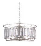 Glamour chandeliers - ITALUX PRISCILLA Pendant Silver 6xE14 PND-43388-6B - product 3