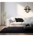 Boho pendant lamps - Light Prestige Rattan pendant lamp Astra black 1xE27 LP-3110/1P BK - product 2