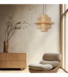 Boho pendant lamps - Light Prestige Rattan pendant lamp Astra natural 1xE27 LP-3110/1P NT - product 2