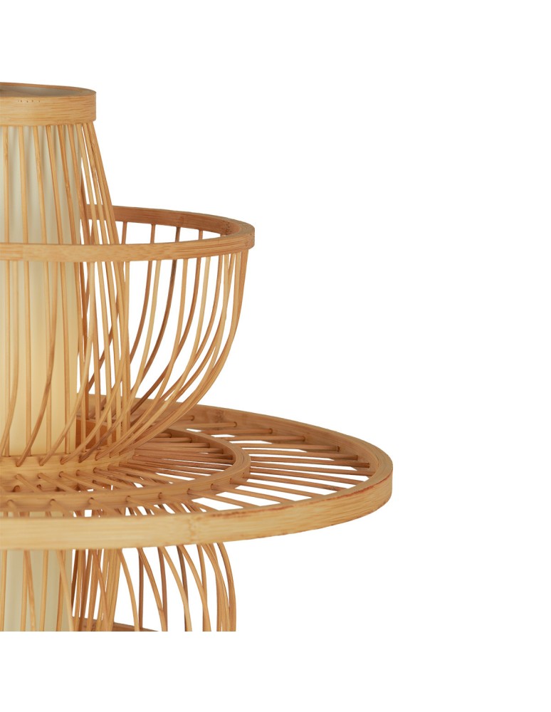 Boho pendant lamps - Light Prestige Rattan pendant lamp Astra natural 1xE27 LP-3110/1P NT - product kolory-swiatla.pl 5