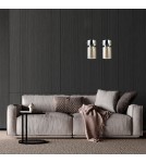 Pendant lamps on a strip - Light Prestige Nivio smoke double pendant lamp 2xE27 LP-2811/2L AM - product 2