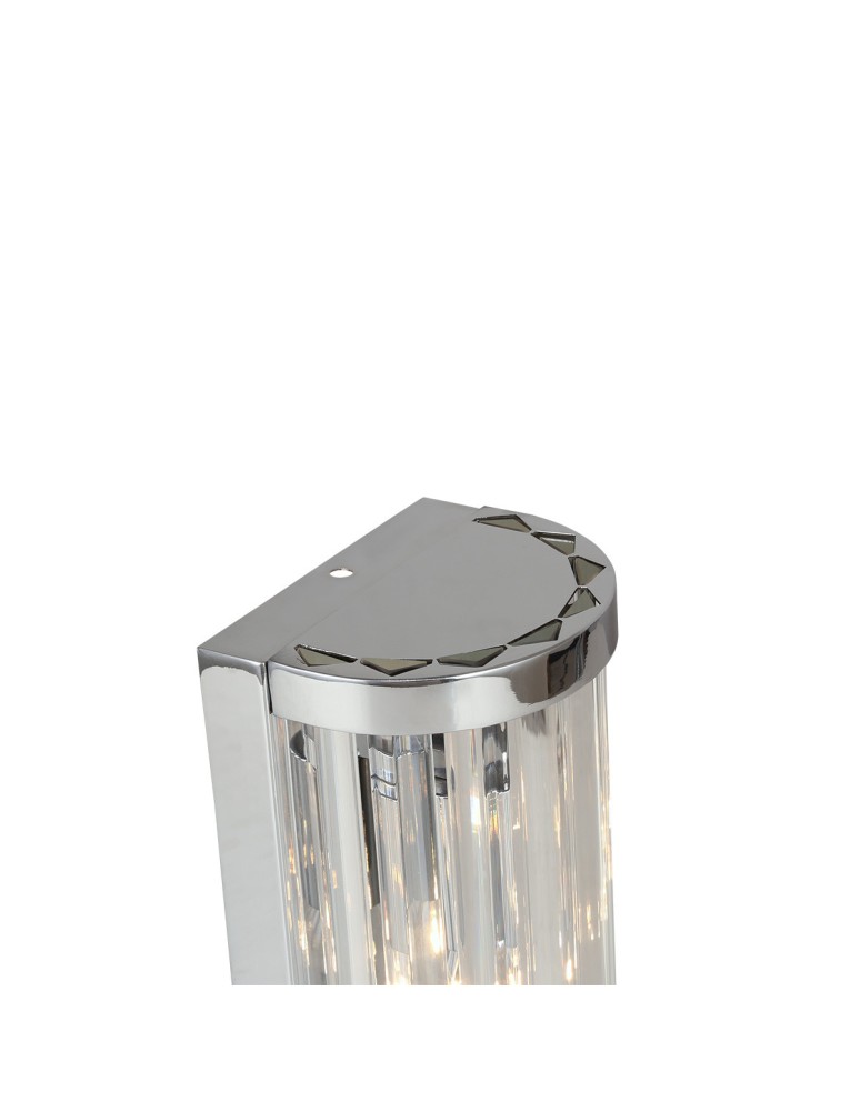 Glamour wall lamps - Light Prestige Wall lamp Vetro chrome 1xE14 LP-2910/1W CH - product kolory-swiatla.pl 4