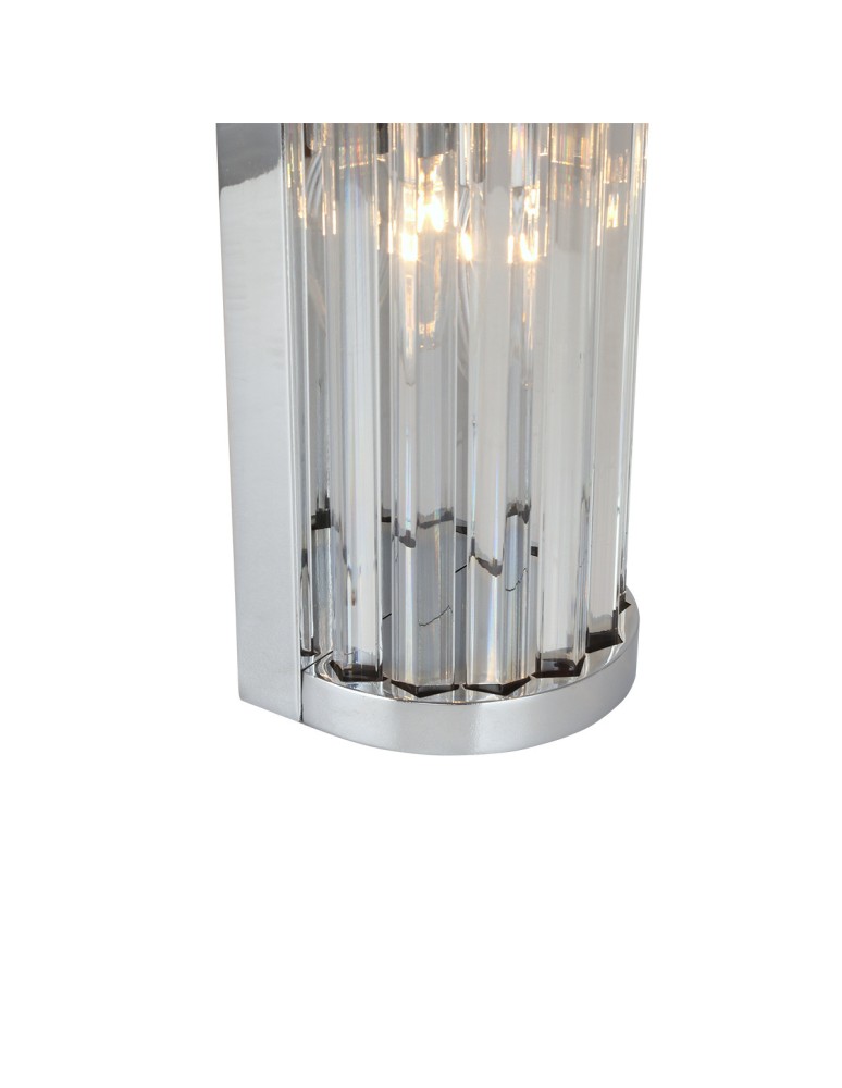 Glamour wall lamps - Light Prestige Wall lamp Vetro chrome 1xE14 LP-2910/1W CH - product kolory-swiatla.pl 5