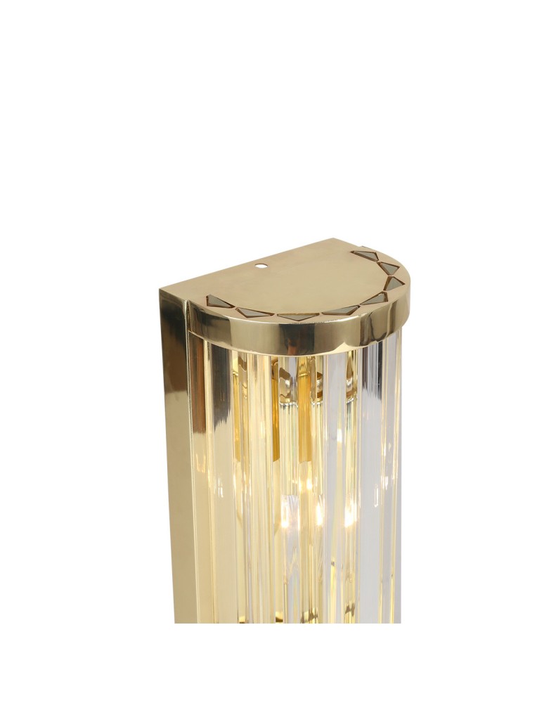 Glamour wall lamps - Light Prestige Wall lamp Vetro gold 1xE14 LP-2910/1W GD - product kolory-swiatla.pl 4