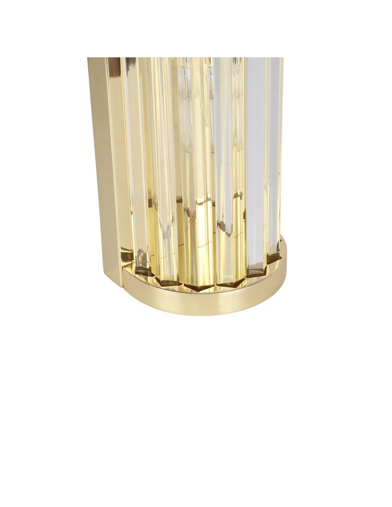 Glamour wall lamps - Light Prestige Wall lamp Vetro gold 1xE14 LP-2910/1W GD - product kolory-swiatla.pl 5