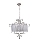 Glamour chandeliers - ITALUX RINALDO Pendant Silver 6xE14 PND-33057-6-CH.S - product 1