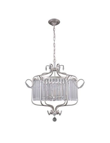 ITALUX RINALDO Pendant Silver 6xE14 PND-33057-6-CH.S