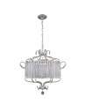 ITALUX RINALDO Wisząca Srebrny 6xE14 PND-33057-6-CH.S