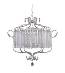 Glamour chandeliers - ITALUX RINALDO Pendant Silver 6xE14 PND-33057-6-CH.S - product 3