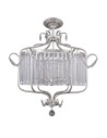 ITALUX RINALDO Ceiling Silver 6xE14 PNPL-33057-6B-CH.S
