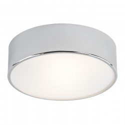 Argon DARLING 3083 plafon 2 pł. (mały) chrom 2 X E27 max. 15W stal chromowana + szkło